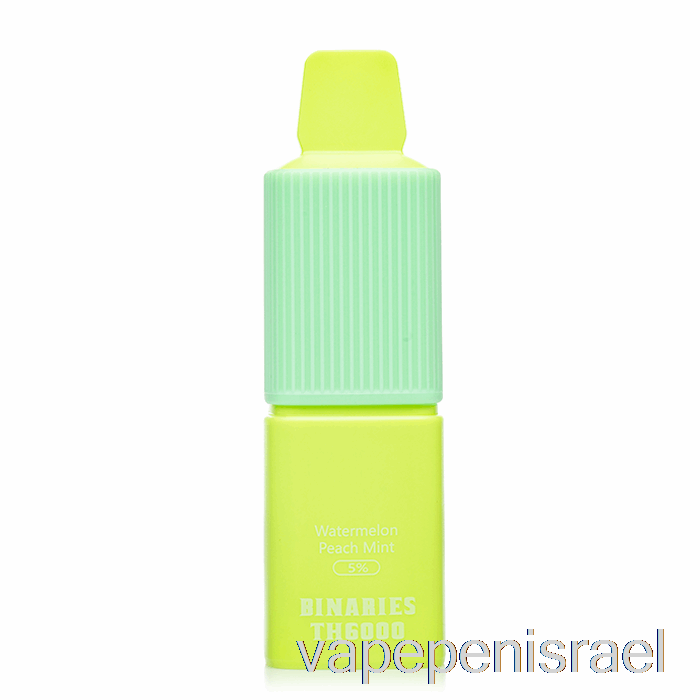 חד פעמי Vape Israel Horizon Binaries Th6000 חד פעמי אבטיח אפרסק מנטה